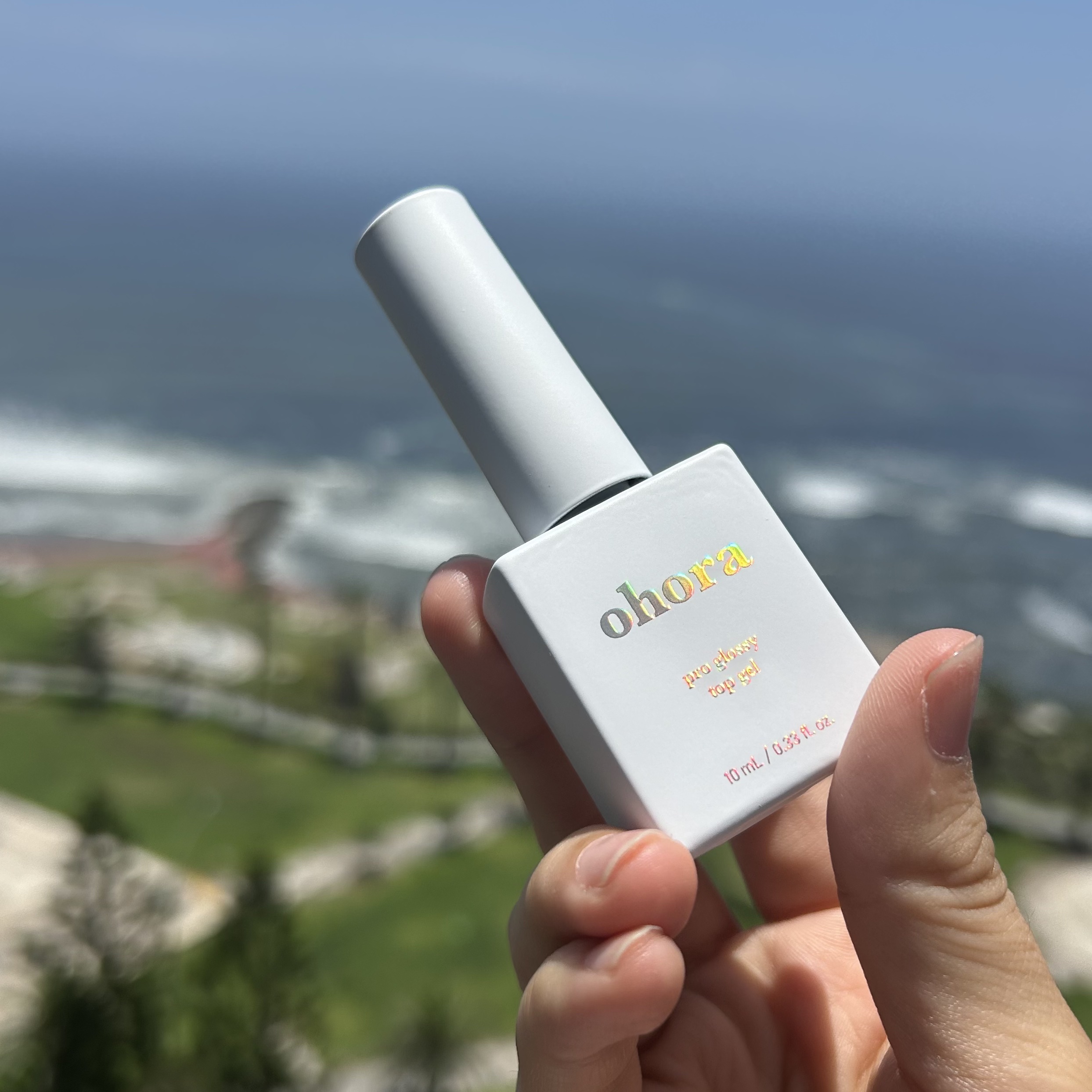 ohora オホーラ プログロッシートップジェルのクチコミ「なくても良いけどあった方が良い！
塗るコツも書きました↓

ohoraのPro Glossy .....」（3枚目）