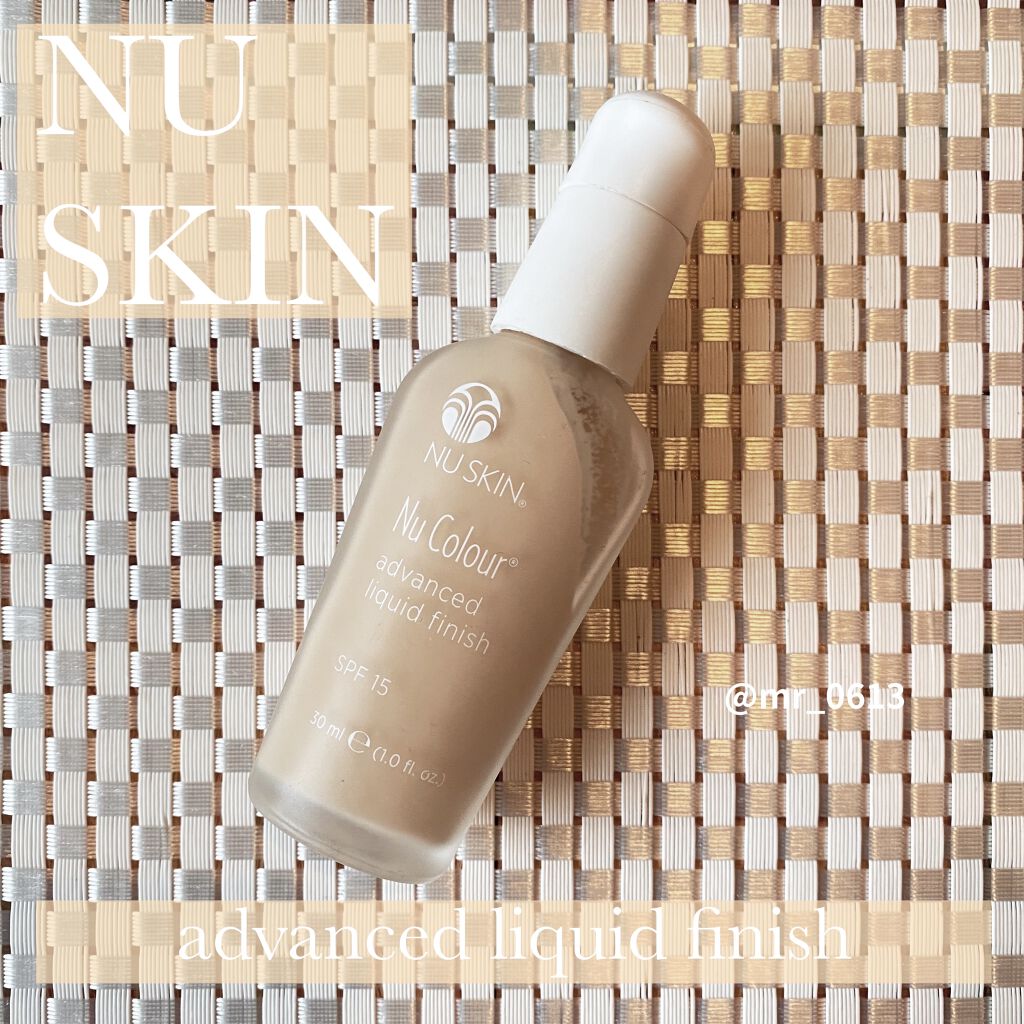 ニュースキン リキッドファンデーションのクチコミ「【60%美容液ファンデーション🌻✨】

スキンケアは大前提として大切だけど、日中なにを肌に塗っ.....」（1枚目）