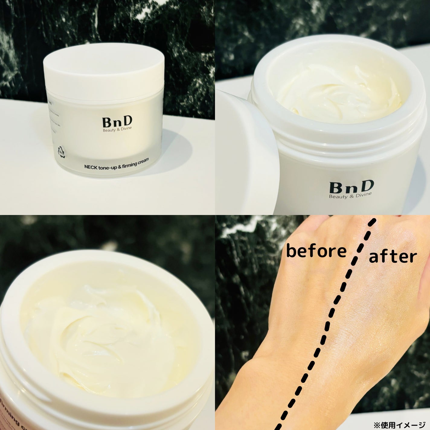 BnD ネックアイロン トーンアップ クリーム/BnD/ネック・デコルテケアを使ったクチコミ(3枚目)