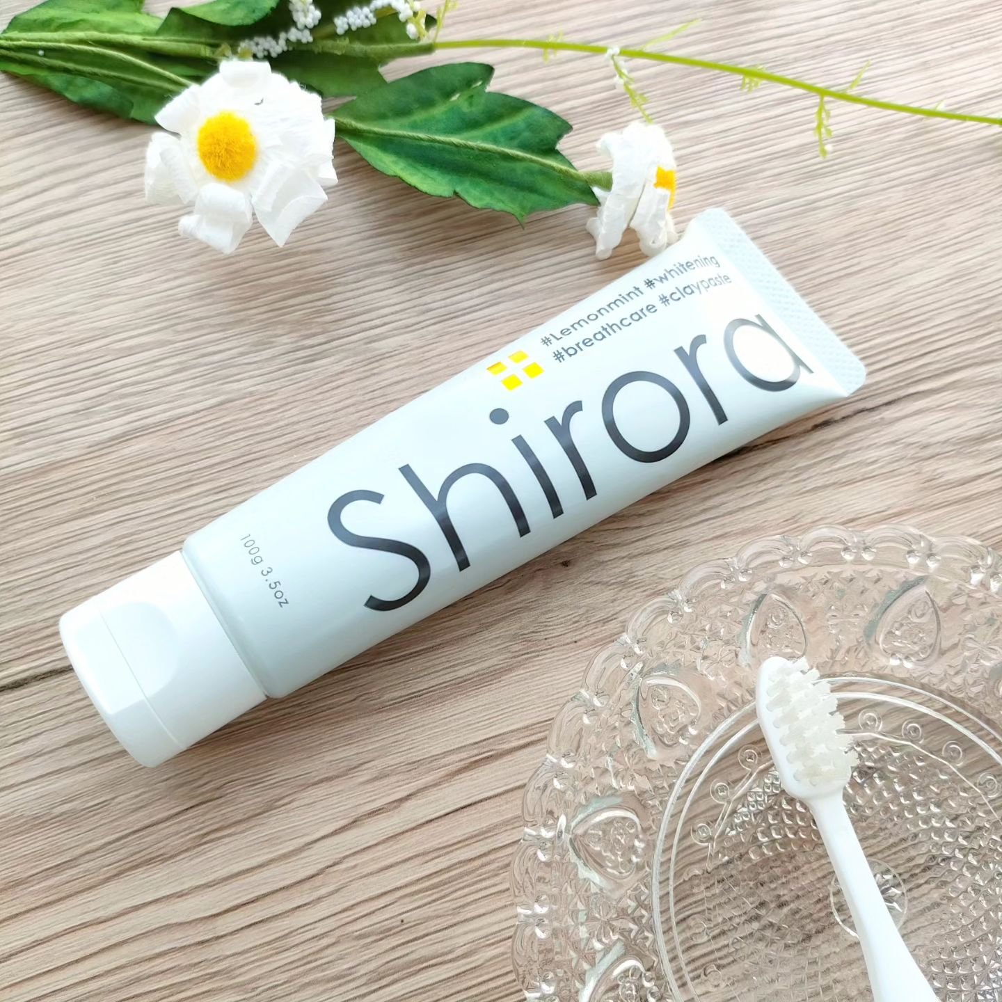 シローラ薬用クレイホワイトニング（知覚過敏ケア）/Shirora/歯磨き粉を使ったクチコミ（1枚目）