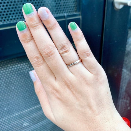 ネイル工房白パケカラージェル/ネイル工房/ジェルネイルを使ったクチコミ(3枚目)