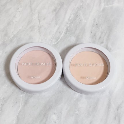 アピュー パステルブラッシャー/A’pieu/パウダーチークを使ったクチコミ(1枚目)