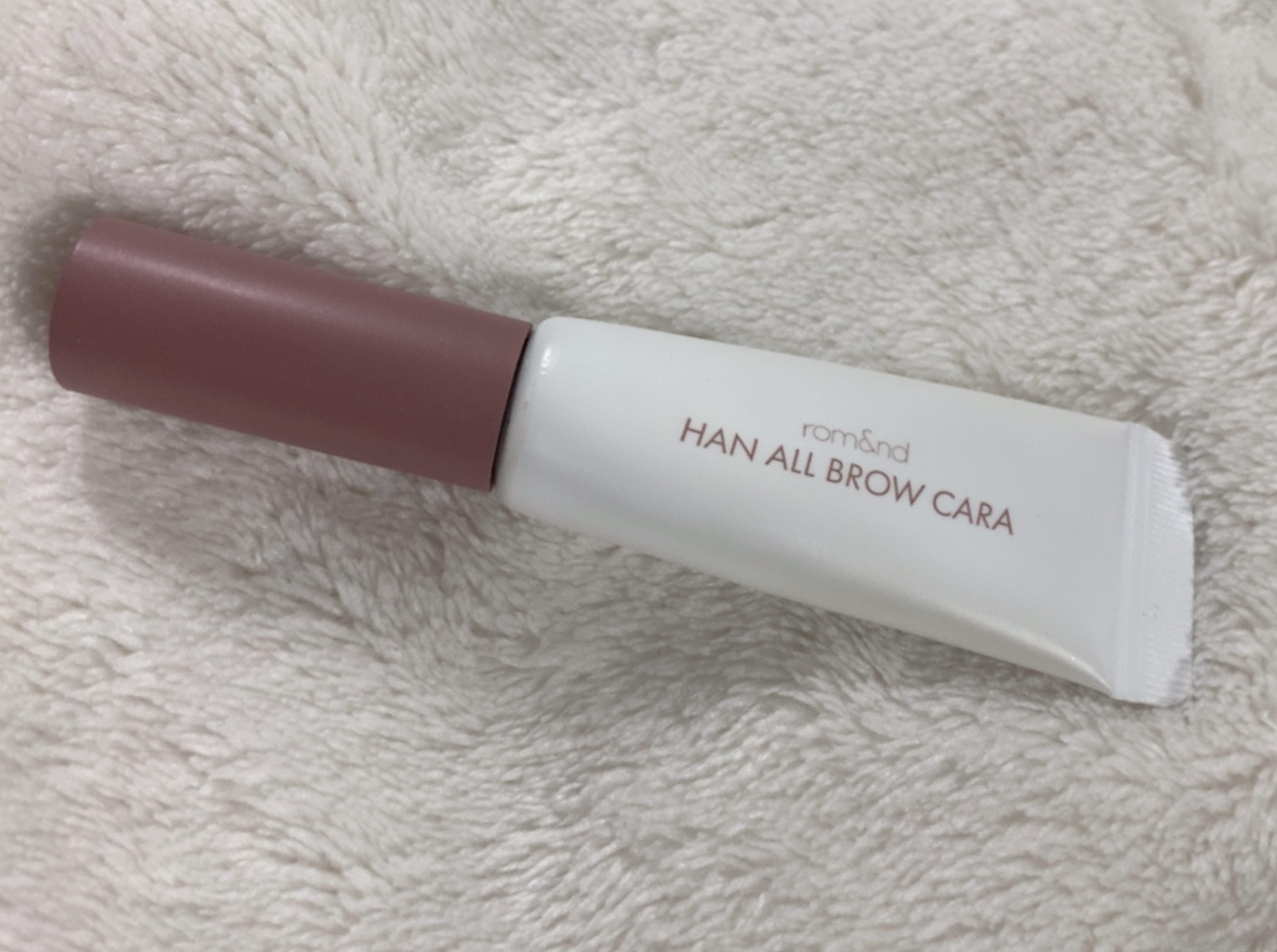 ハンオールブロウカラ/rom&nd/眉マスカラを使ったクチコミ（1枚目）