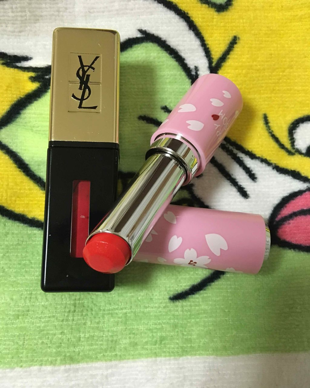 ルージュ ピュールクチュール ヴェルニ/YVES SAINT LAURENT BEAUTE/口紅を使ったクチコミ(1枚目)