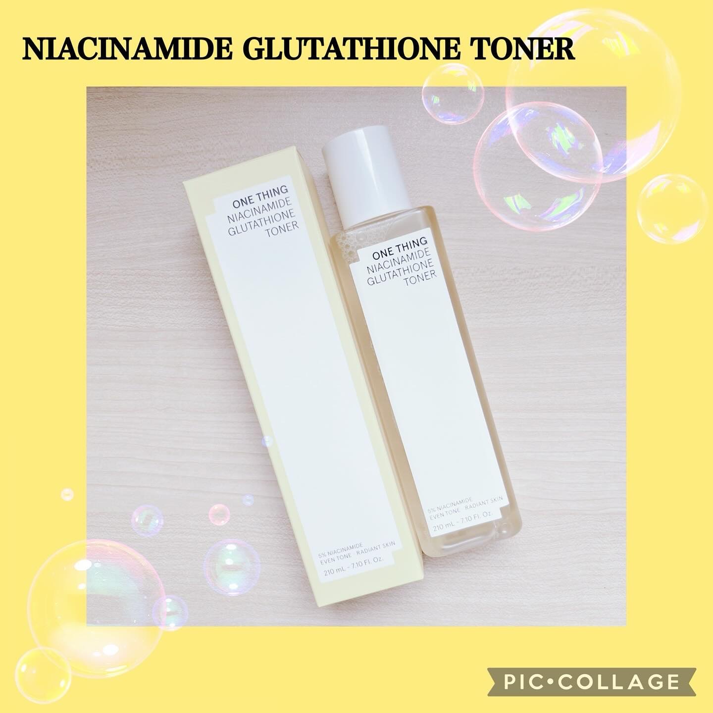 ナイアシンアミドグルタチオントナー/ONE THING/化粧水を使ったクチコミ（2枚目）