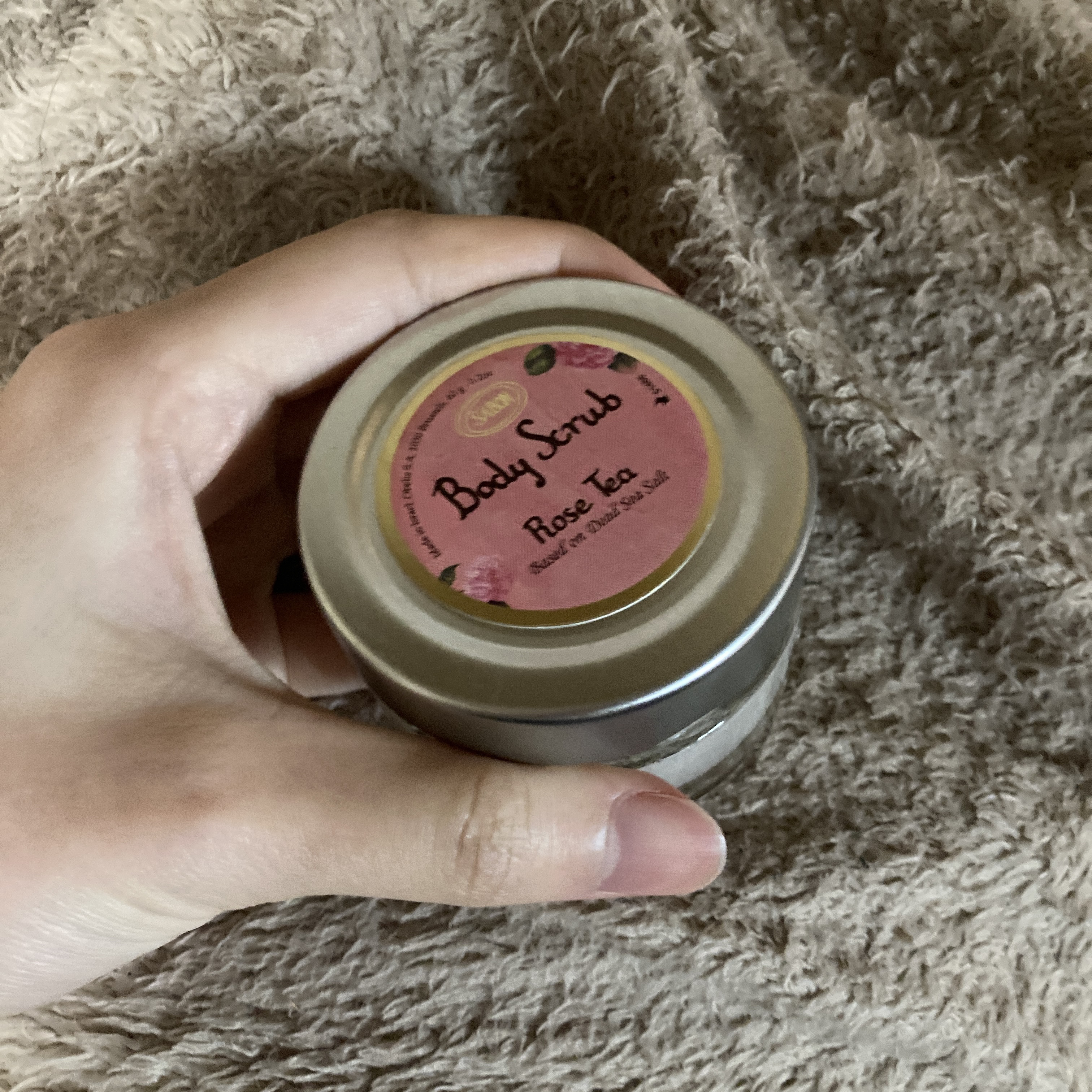 ボディスクラブ ローズティー/SABON/ボディスクラブを使ったクチコミ（1枚目）