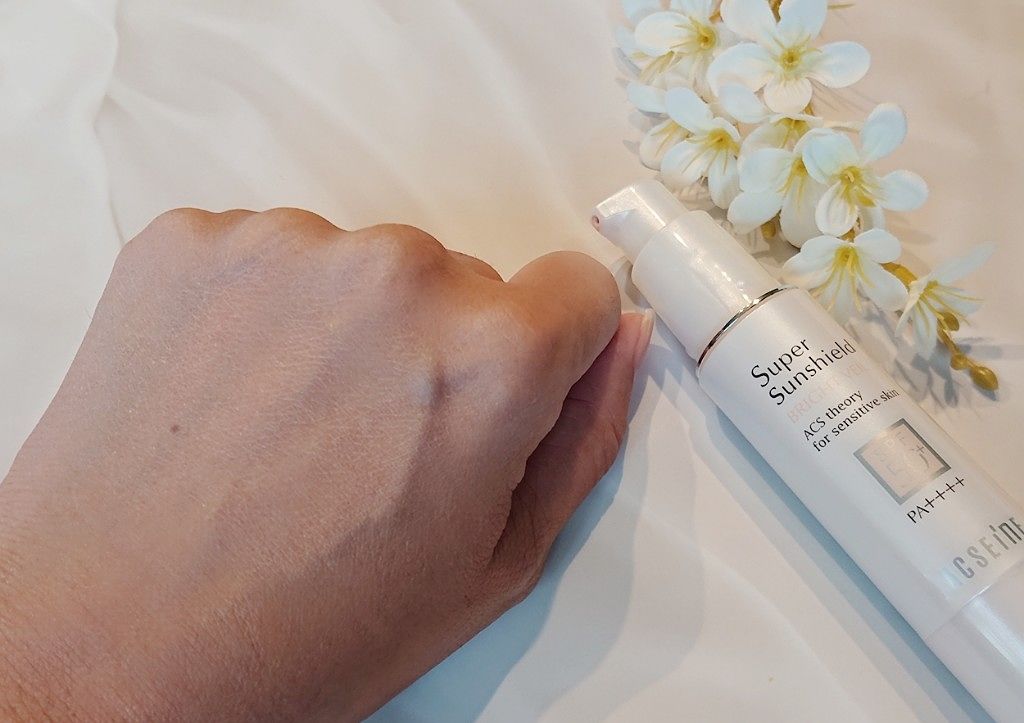 スーパーサンシールド ブライトヴェール/ACSEINE/化粧下地を使ったクチコミ(4枚目)