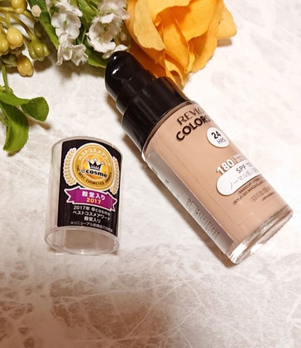 カラーステイ メイクアップ N/REVLON/リキッドファンデーションを使ったクチコミ(2枚目)