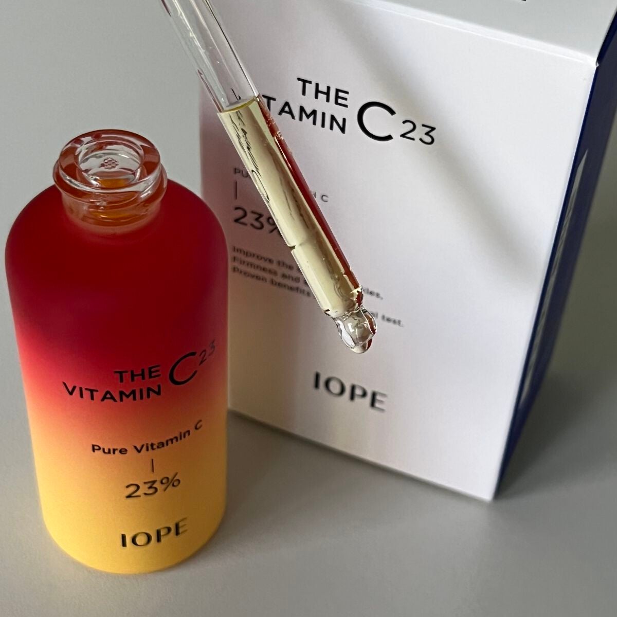 ザビタミンC23/IOPE/美容液を使ったクチコミ(3枚目)