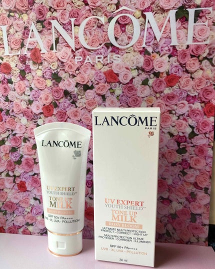 UV エクスペール トーン アップ ローズ/LANCOME/日焼け止め・UVケアを使ったクチコミ(3枚目)