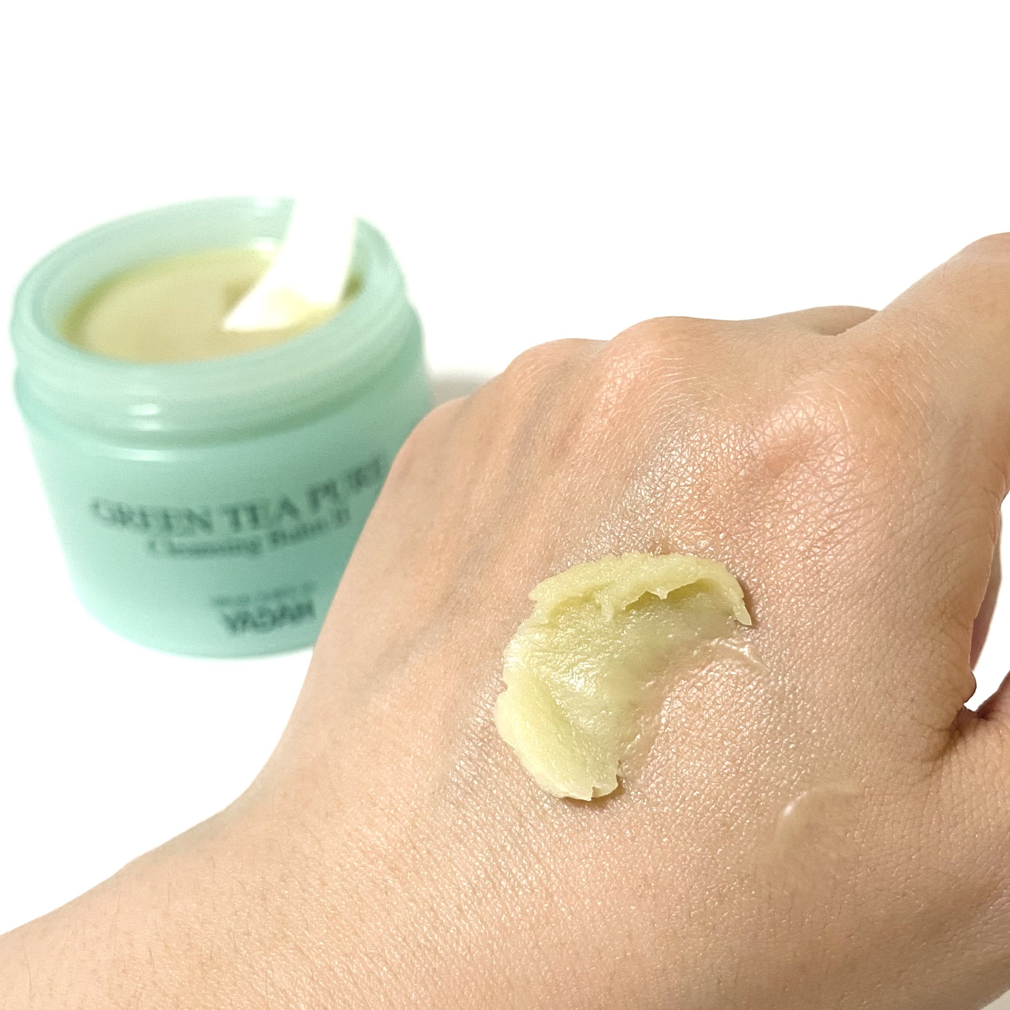 グリーンティーピュアクレンジングバームⅡ/YADAH/クレンジングバームを使ったクチコミ（3枚目）