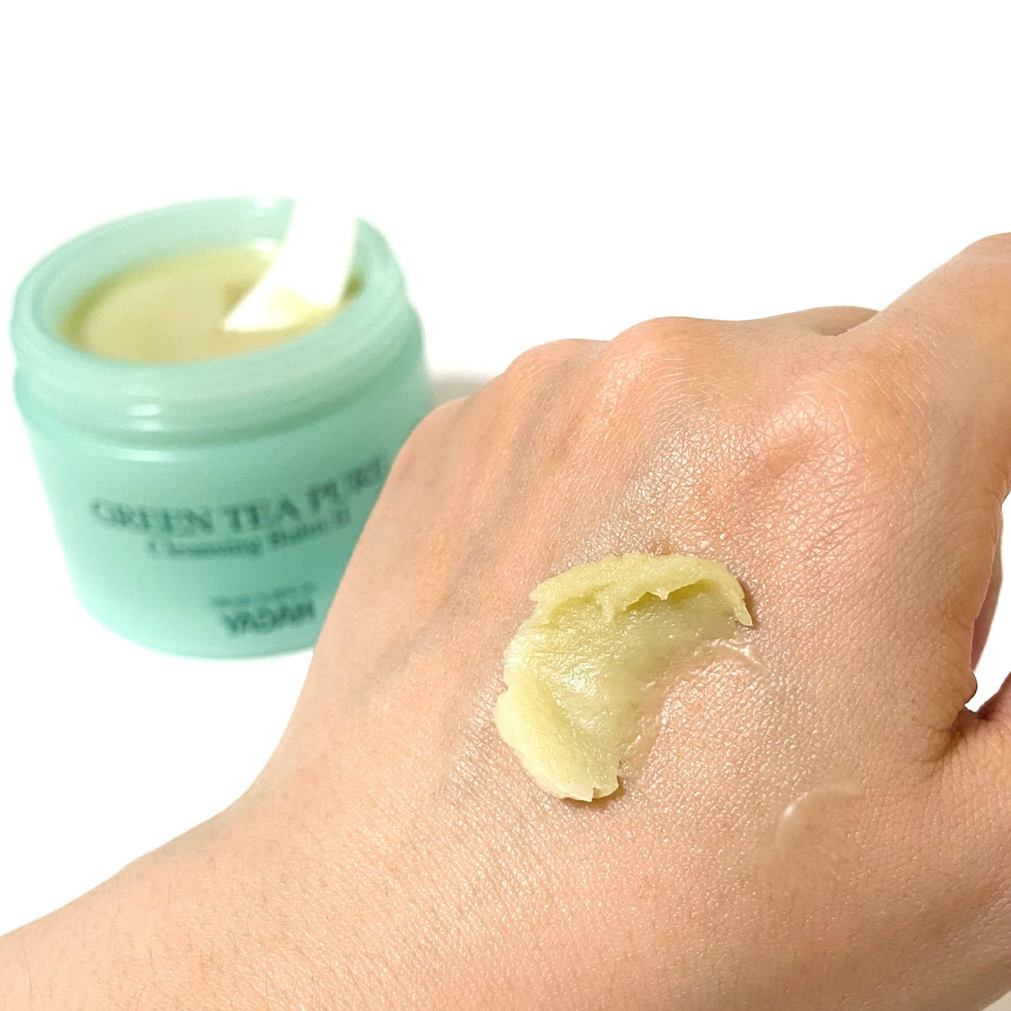 グリーンティーピュアクレンジングバームⅡ/YADAH/クレンジングバームを使ったクチコミ(3枚目)