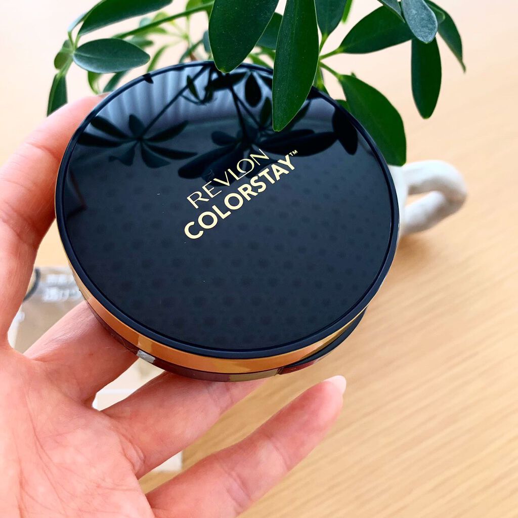 カラーステイ クッション ロングウェア ファンデーション/REVLON/クッションファンデーションを使ったクチコミ(2枚目)