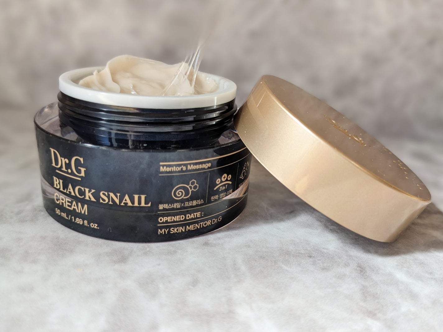 ブラックスネイル クリーム/Dr.G/フェイスクリームを使ったクチコミ(2枚目)