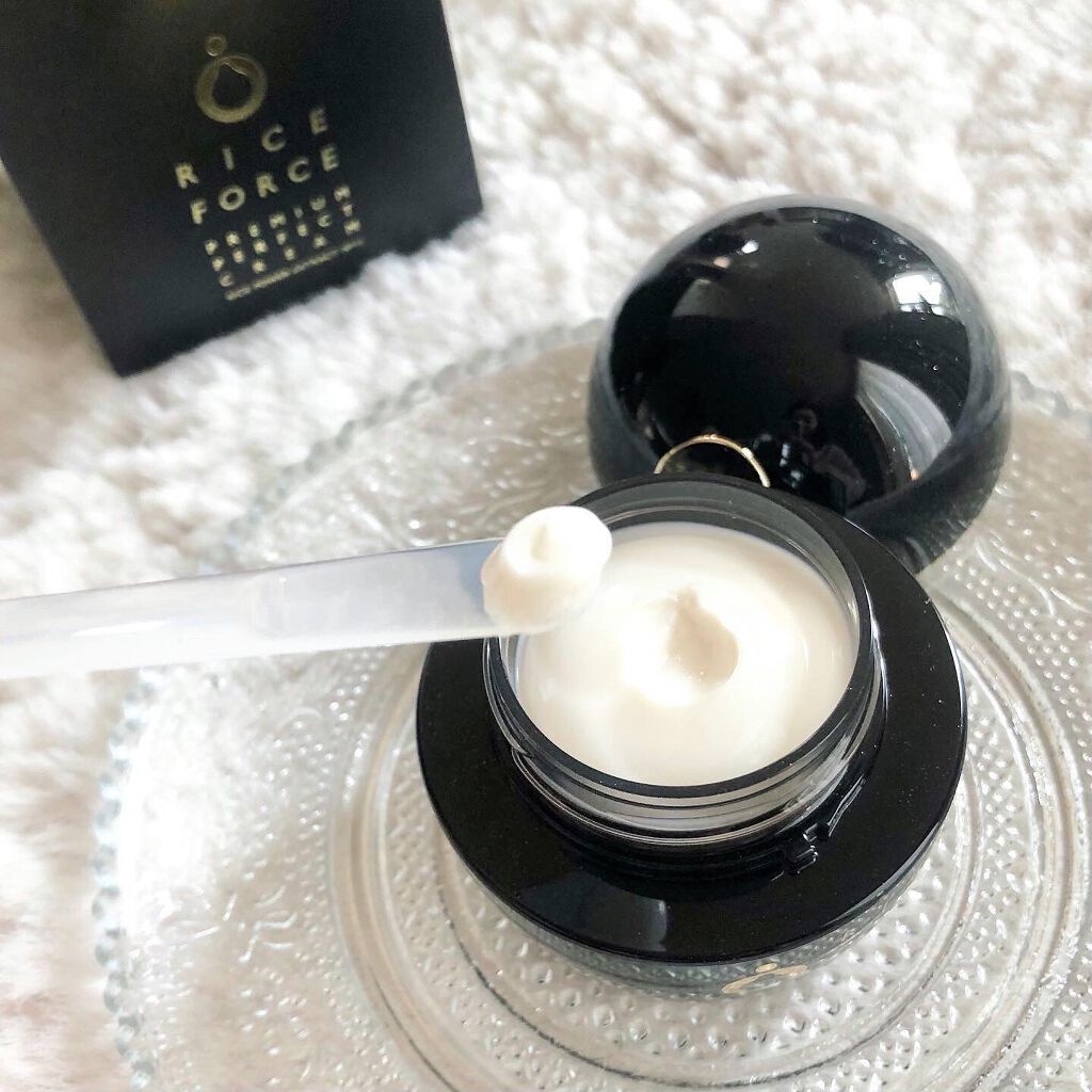 プレミアムパーフェクトクリーム/ライスフォース/フェイスクリームを使ったクチコミ(2枚目)