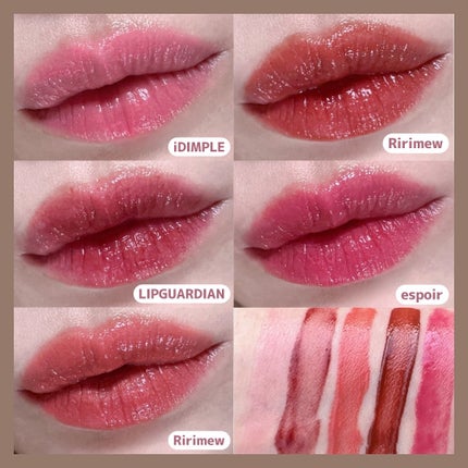 センシュアルフィックスティント/Ririmew/リップティントを使ったクチコミ(6枚目)