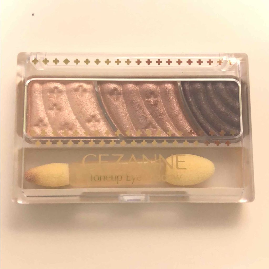 トーンアップアイシャドウ/CEZANNE/アイシャドウパレットを使ったクチコミ(1枚目)