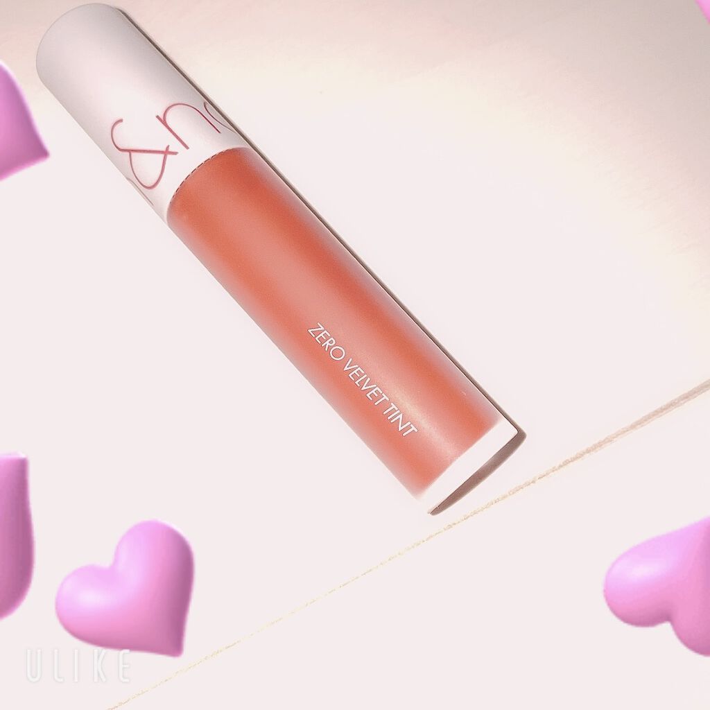 ゼロベルベットティント/rom&nd/リップティントを使ったクチコミ(1枚目)