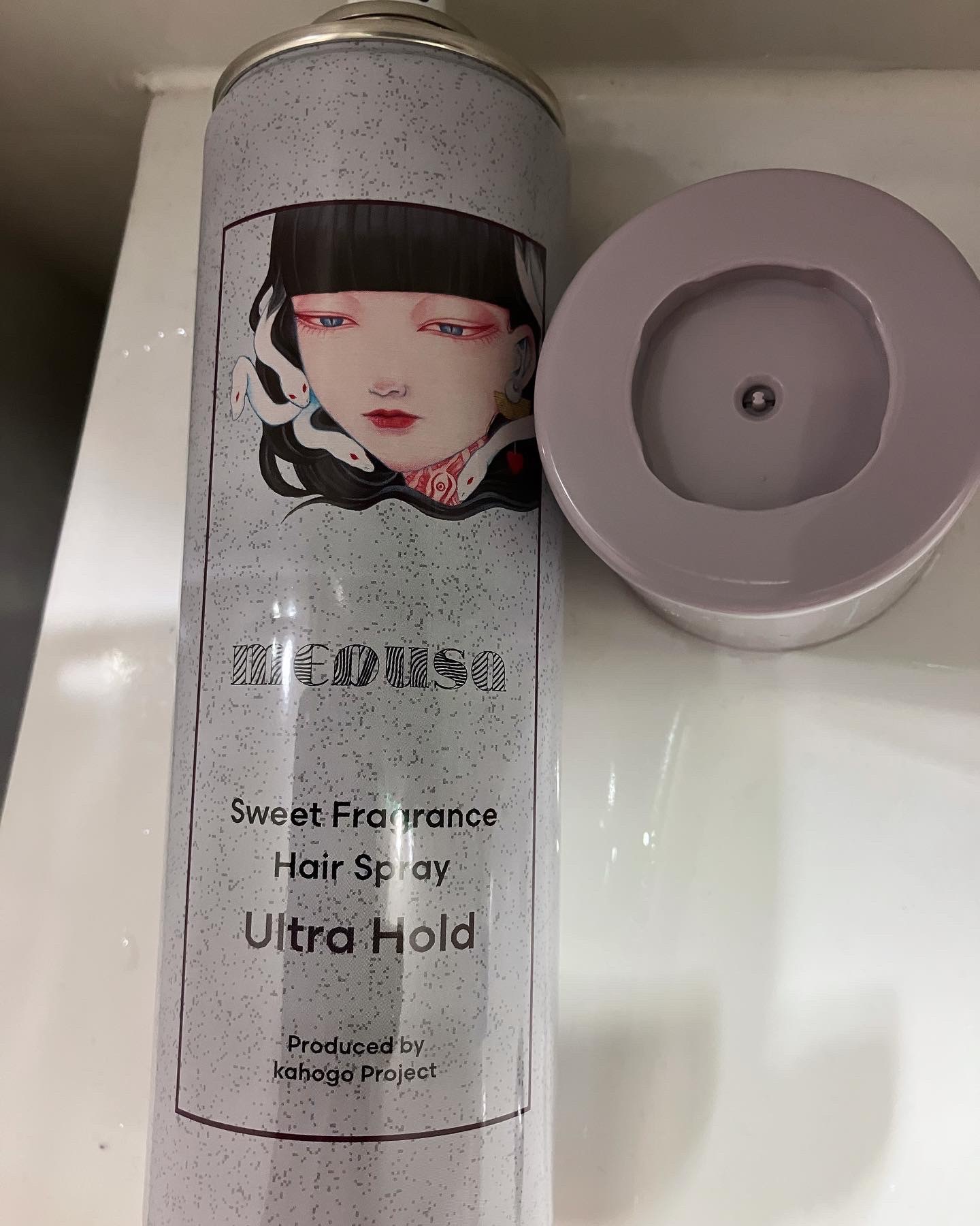 スウィートフレグランスヘアスプレー ウルトラホールド/メドゥーサ/ヘアスプレーを使ったクチコミ（3枚目）