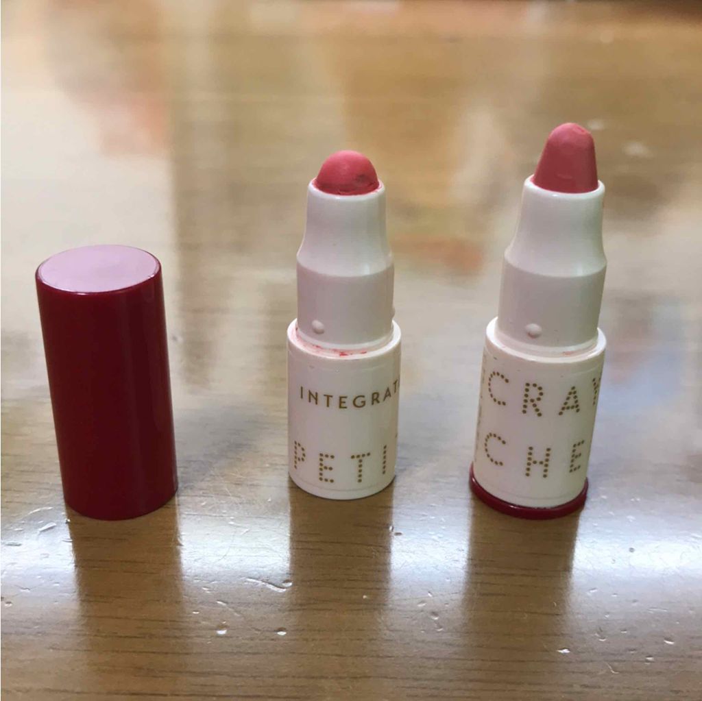 プチクレヨンチーク/インテグレート/ジェル・クリームチークを使ったクチコミ（2枚目）