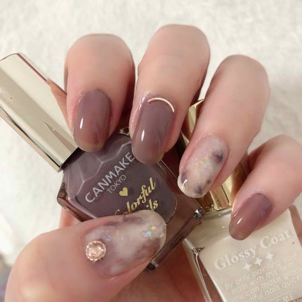 カラフルネイルズ/キャンメイク/マニキュアを使ったクチコミ(1枚目)