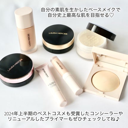 ルースセッティングパウダー トランスルーセント/ローラ メルシエ/ルースパウダーを使ったクチコミ(7枚目)