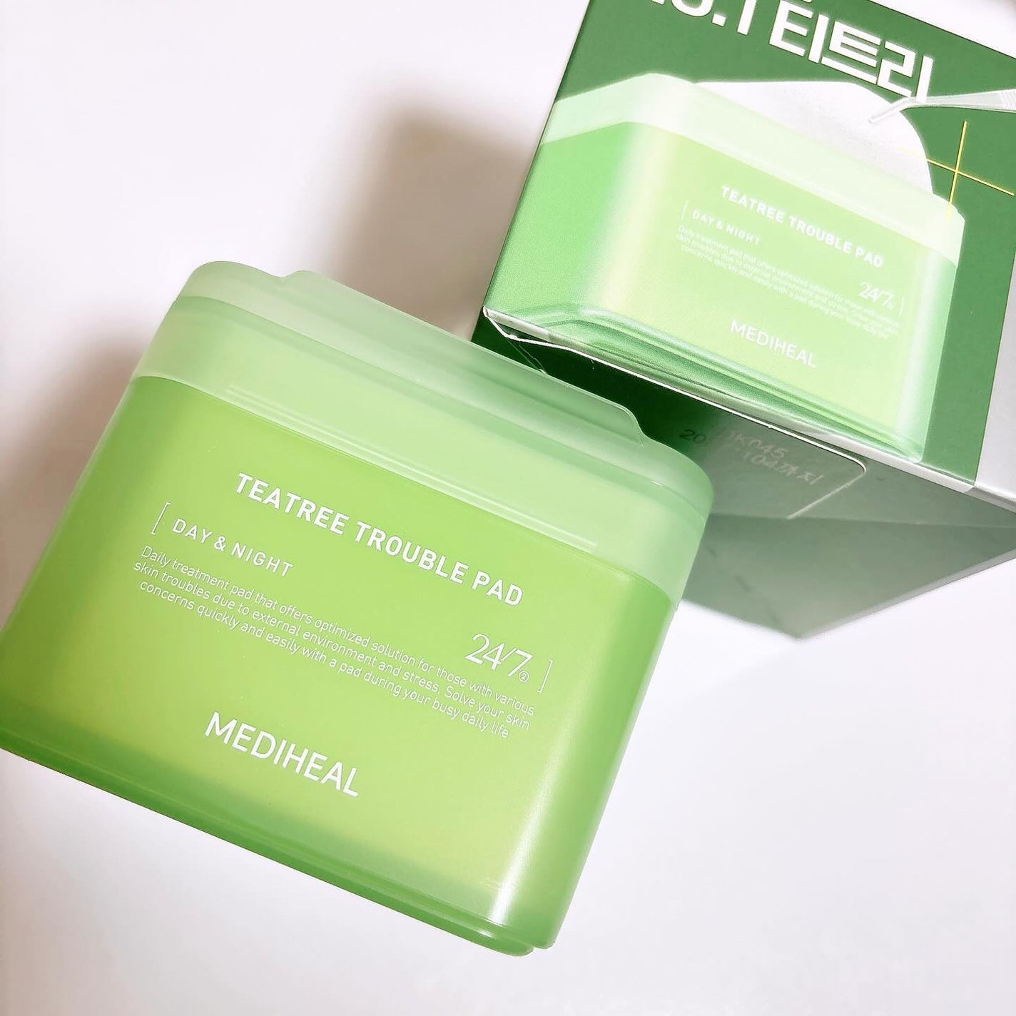 ティーツリー トラブルパッド/MEDIHEAL/トナーパッドを使ったクチコミ(2枚目)