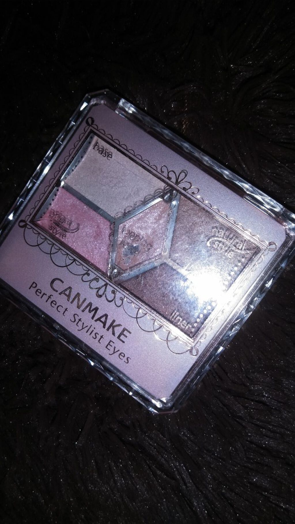 【旧品】パーフェクトスタイリストアイズ/キャンメイク/アイシャドウパレットを使ったクチコミ(1枚目)