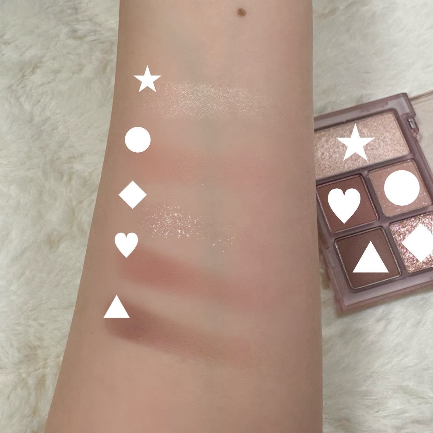 オールラウンドアイパレット/hince/マルチパレットを使ったクチコミ(3枚目)