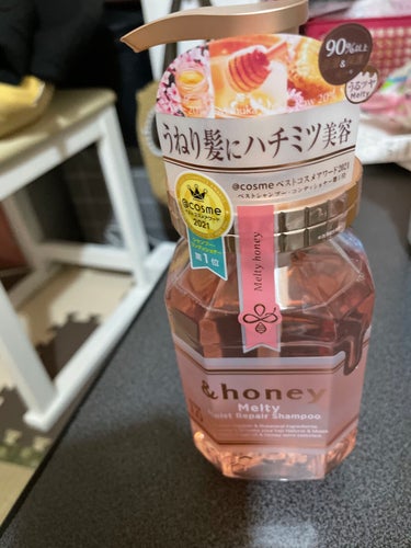 &honey Melty モイストリペア シャンプー1.0／モイストリペア ヘアトリートメント2.0 シャンプー本体440ml/&honey/シャンプー・コンディショナーを使ったクチコミ（1枚目）