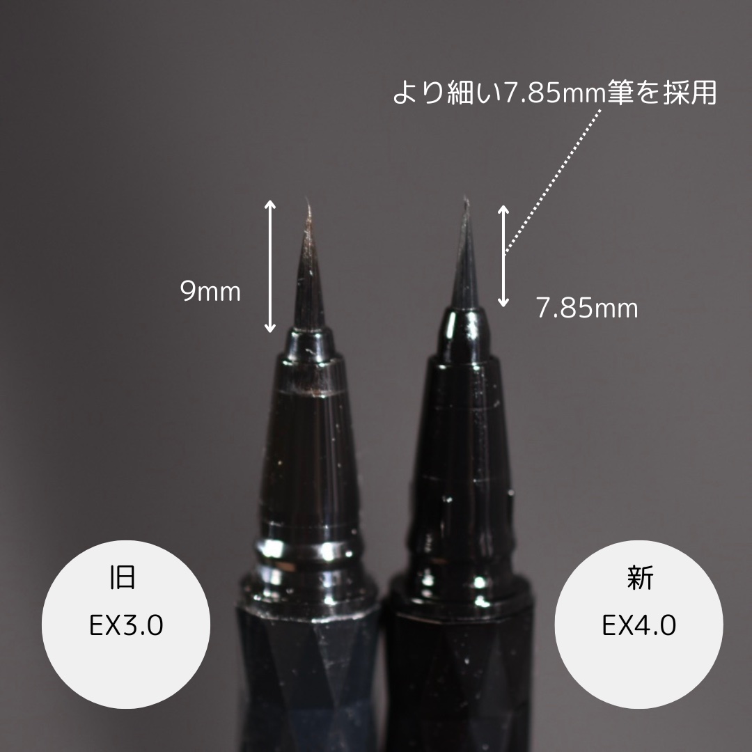 スーパーシャープライナーEX4.0/KATE/リキッドアイライナーを使ったクチコミ（3枚目）