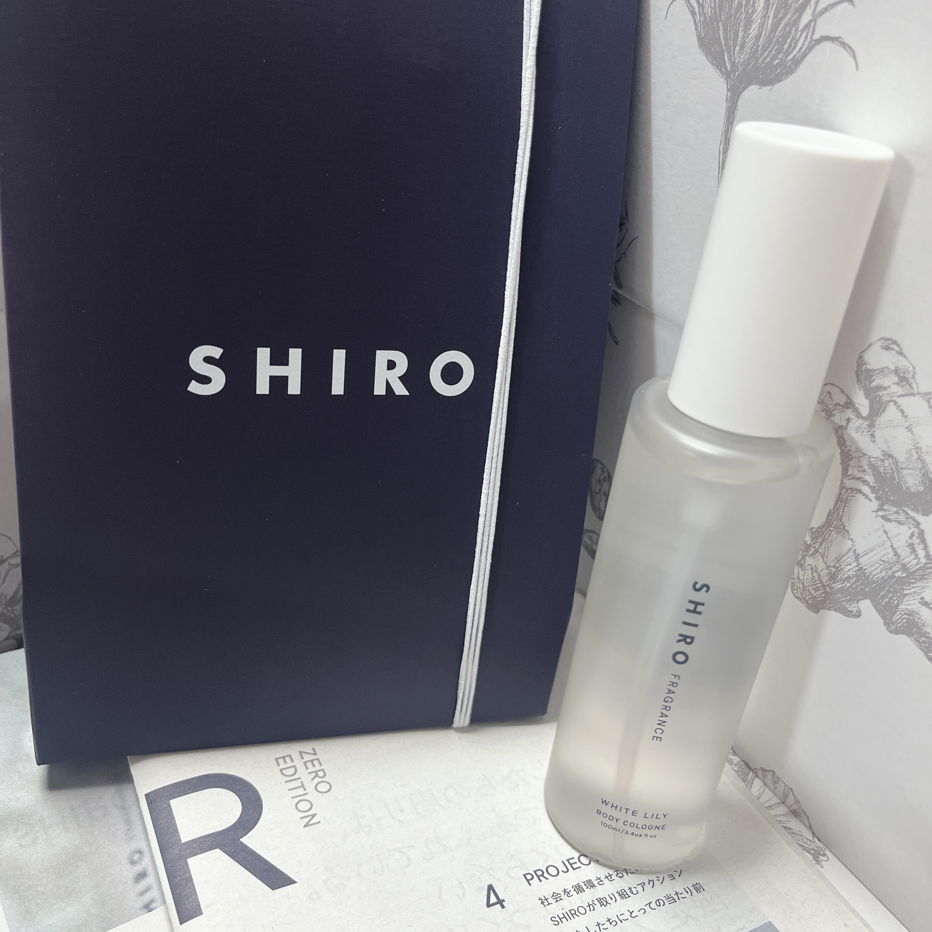 ホワイトリリー ボディコロン/SHIRO/香水(その他)を使ったクチコミ（1枚目）