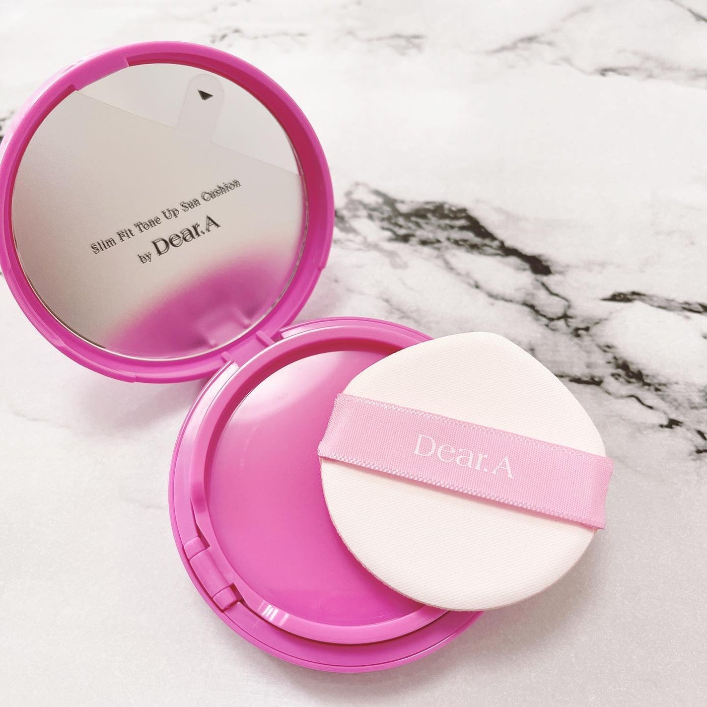 スリムフィットトーンアップサンクッション/Dear.A/日焼け止めローションを使ったクチコミ(7枚目)