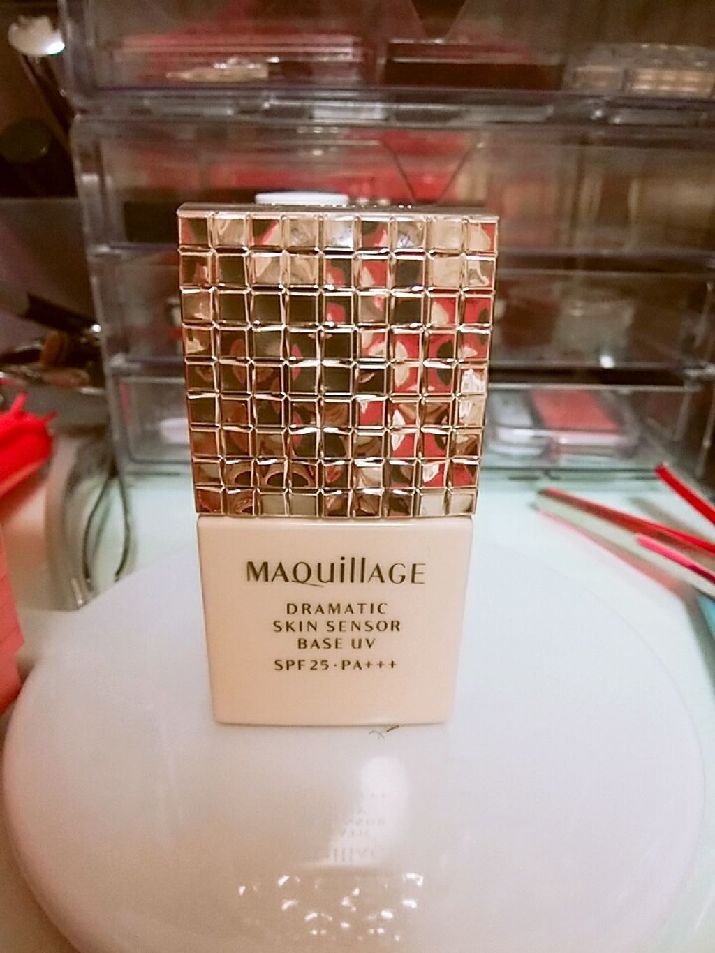 ドラマティックスキンセンサーベース UV/マキアージュ/化粧下地を使ったクチコミ(1枚目)