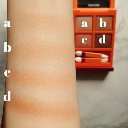 アイ カラー クォード/TOM FORD BEAUTY/アイシャドウパレットを使ったクチコミ(3枚目)