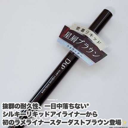シルキーリキッドアイライナーWP/D-UP/リキッドアイライナーを使ったクチコミ(3枚目)