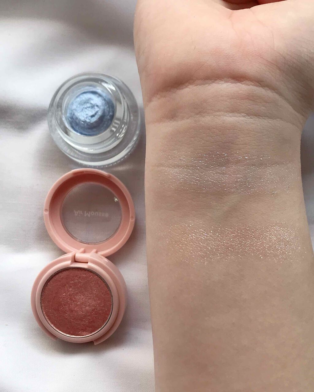 ダイソー×IT GIRL アイシャドウ/DAISO/単色アイシャドウを使ったクチコミ（3枚目）