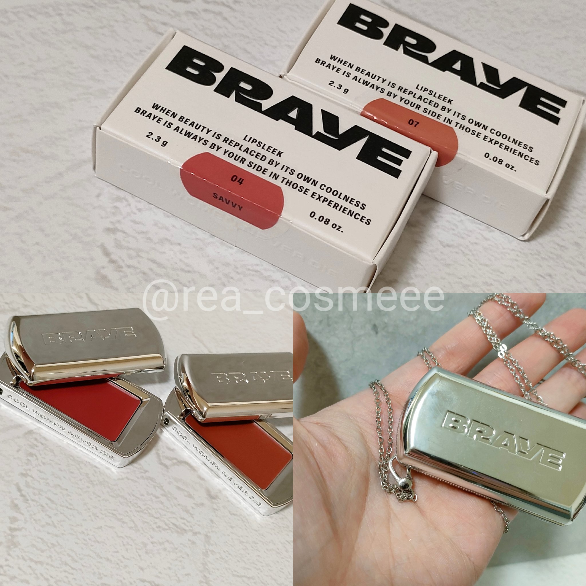 BRAYE LIPSLEEK/BRAYE/口紅を使ったクチコミ（3枚目）