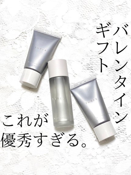 フォー・メン ジェントリング トライアルキット/THREE/スキンケアキットを使ったクチコミ(1枚目)