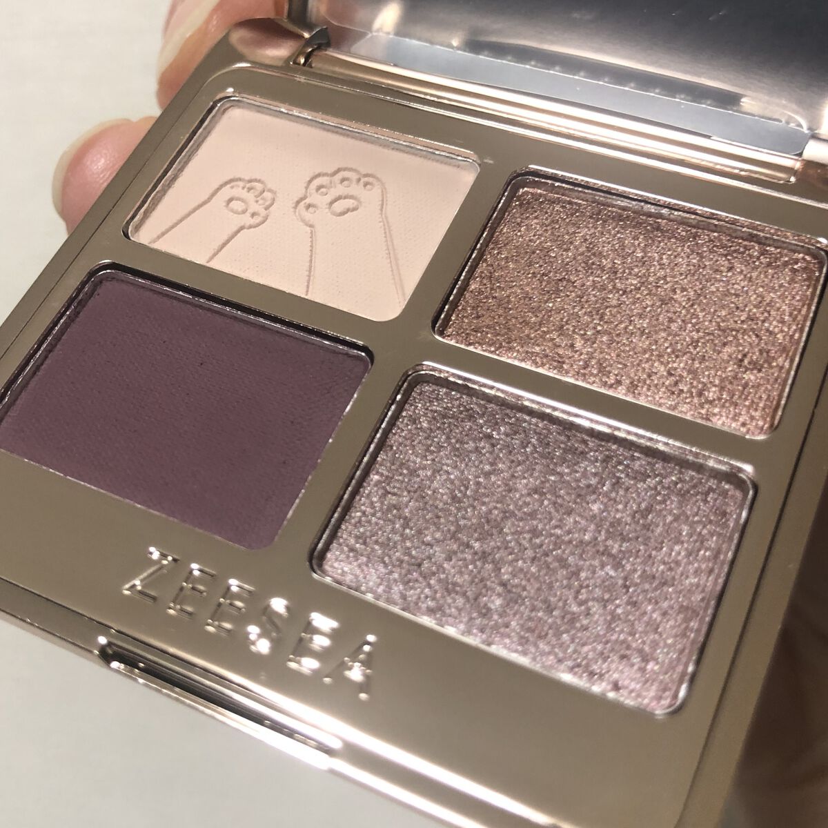 アニマルアイシャドウ(4シェード)/ZEESEA/アイシャドウパレットを使ったクチコミ（3枚目）