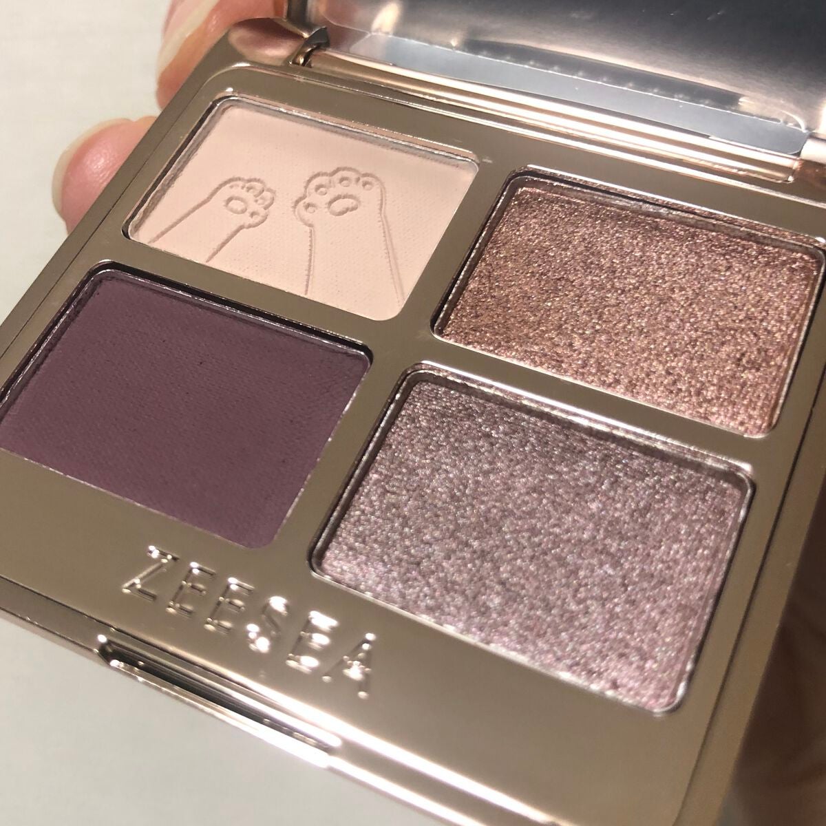 アニマルアイシャドウ(4シェード)/ZEESEA/アイシャドウパレットを使ったクチコミ(3枚目)