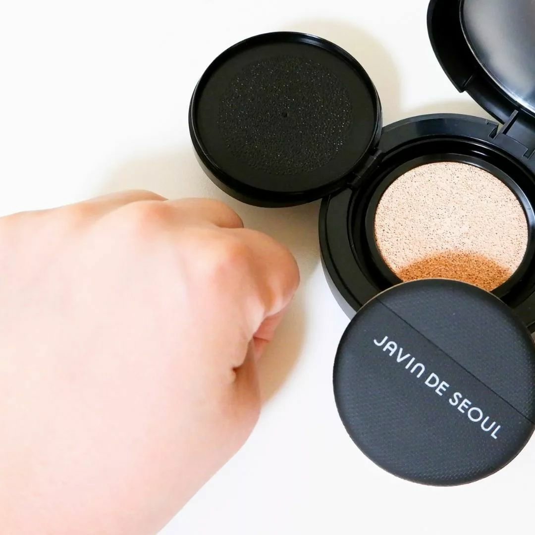 ジャビンドゥソウル ウインクファンデーションパクト 20 COVER VANILLA(カバーバニラ)詰替用レフィル/Javin De Seoul/クッションファンデーションを使ったクチコミ（2枚目）