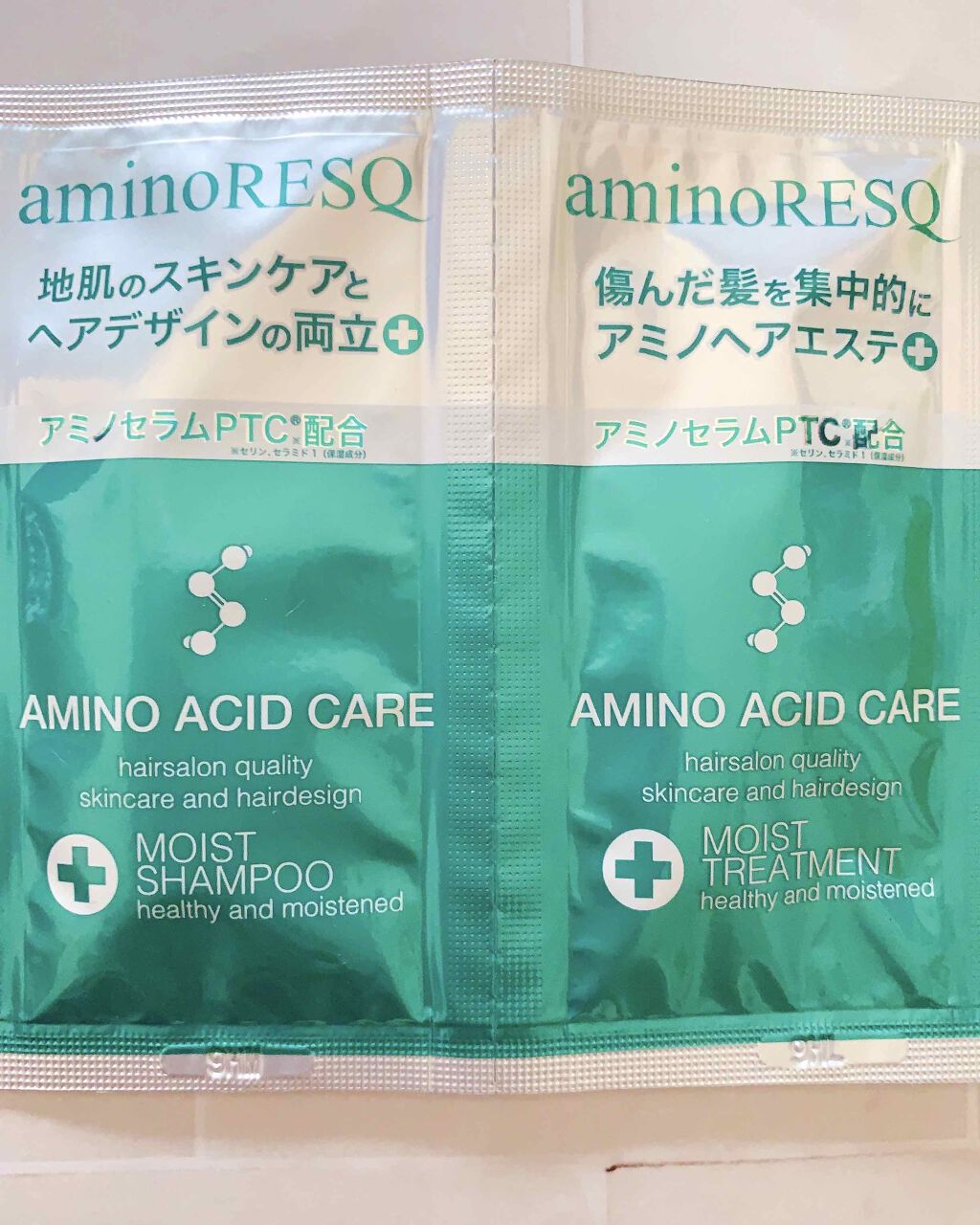 シャンプー/トリートメント/アミノレスキュー/シャンプー・コンディショナーを使ったクチコミ(1枚目)