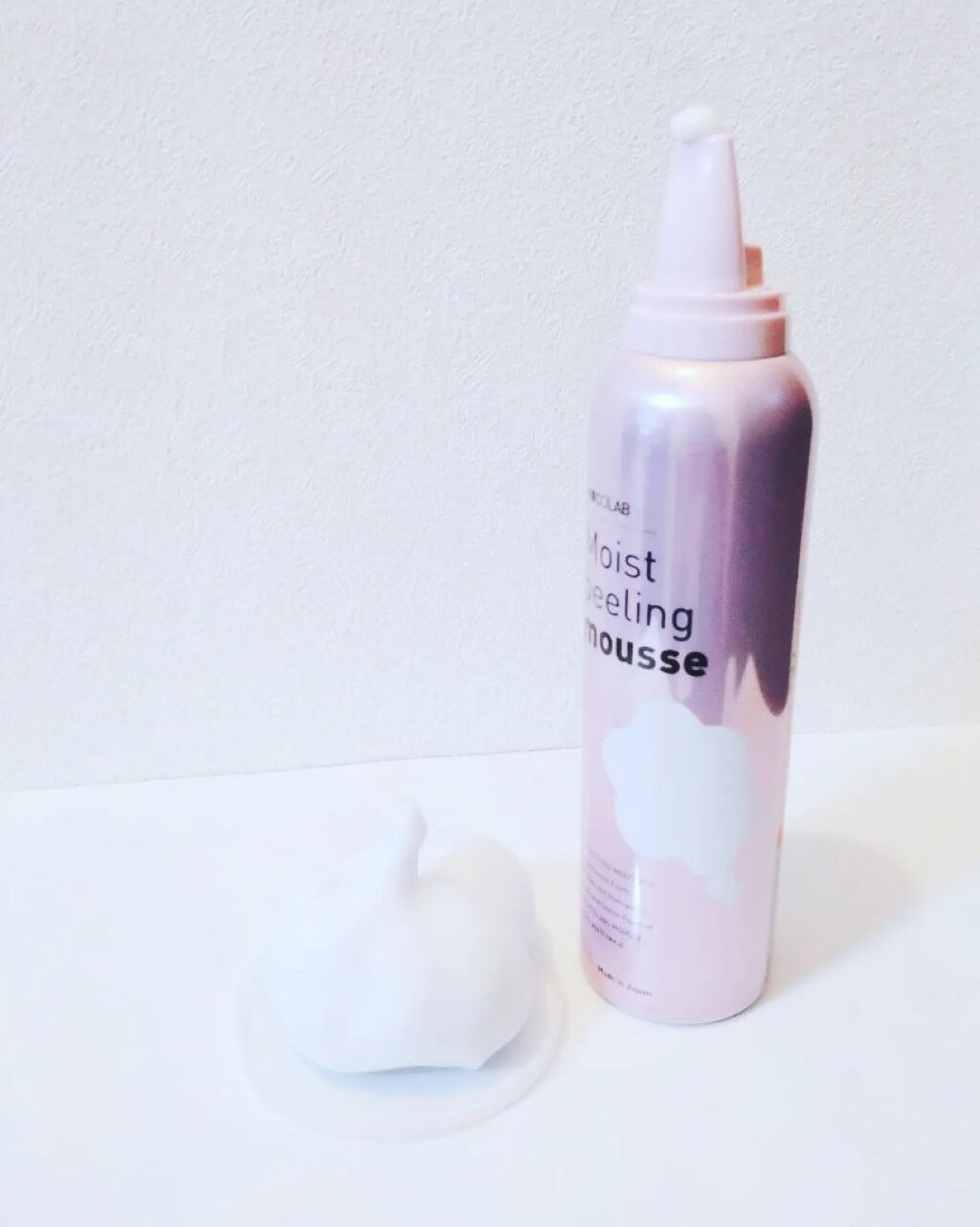 モイスト ピーリング ムース/MOCOLAB/ピーリングを使ったクチコミ（1枚目）