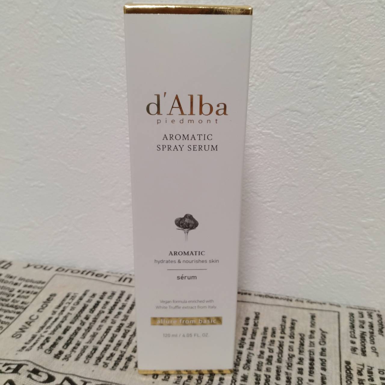 ホワイトトリュフファーストアロマティックスプレーセラム/ダルバ/ミスト状化粧水を使ったクチコミ（2枚目）