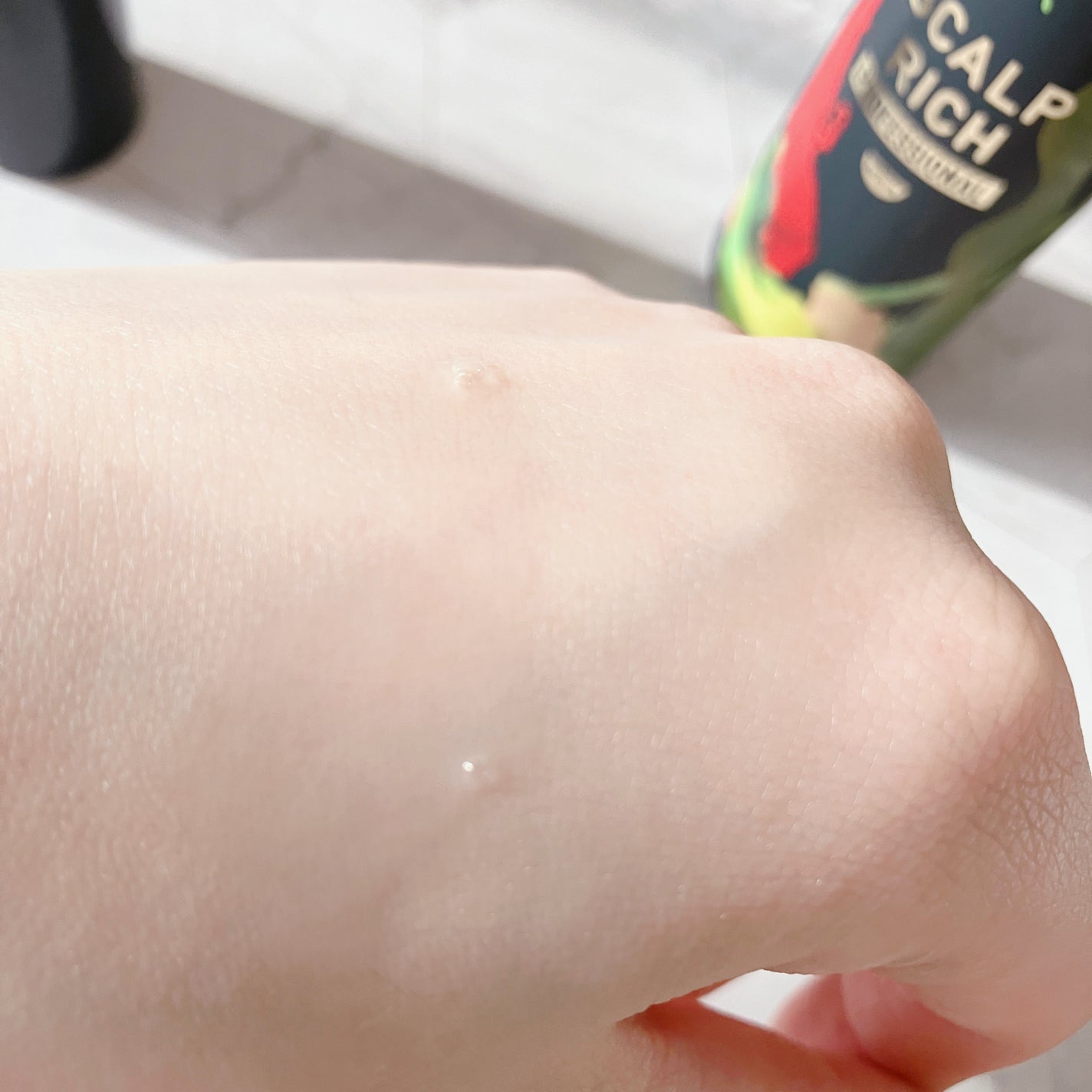 スカルプリッチ プロフェッショナル/日清食品/頭皮ローションを使ったクチコミ(2枚目)