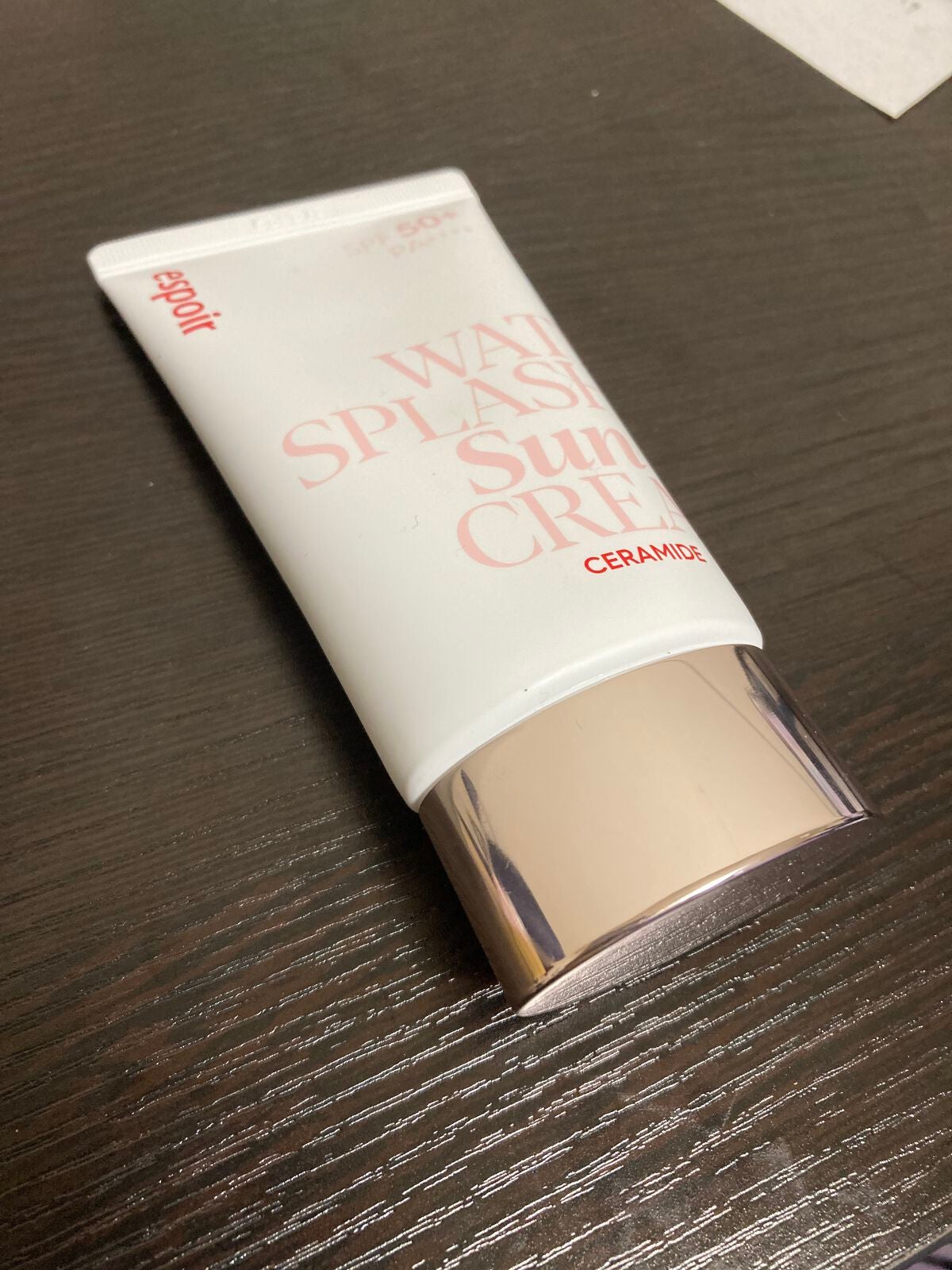 ウォータースプラッシュサンクリーム セラミド/espoir/日焼け止めクリームを使ったクチコミ(1枚目)