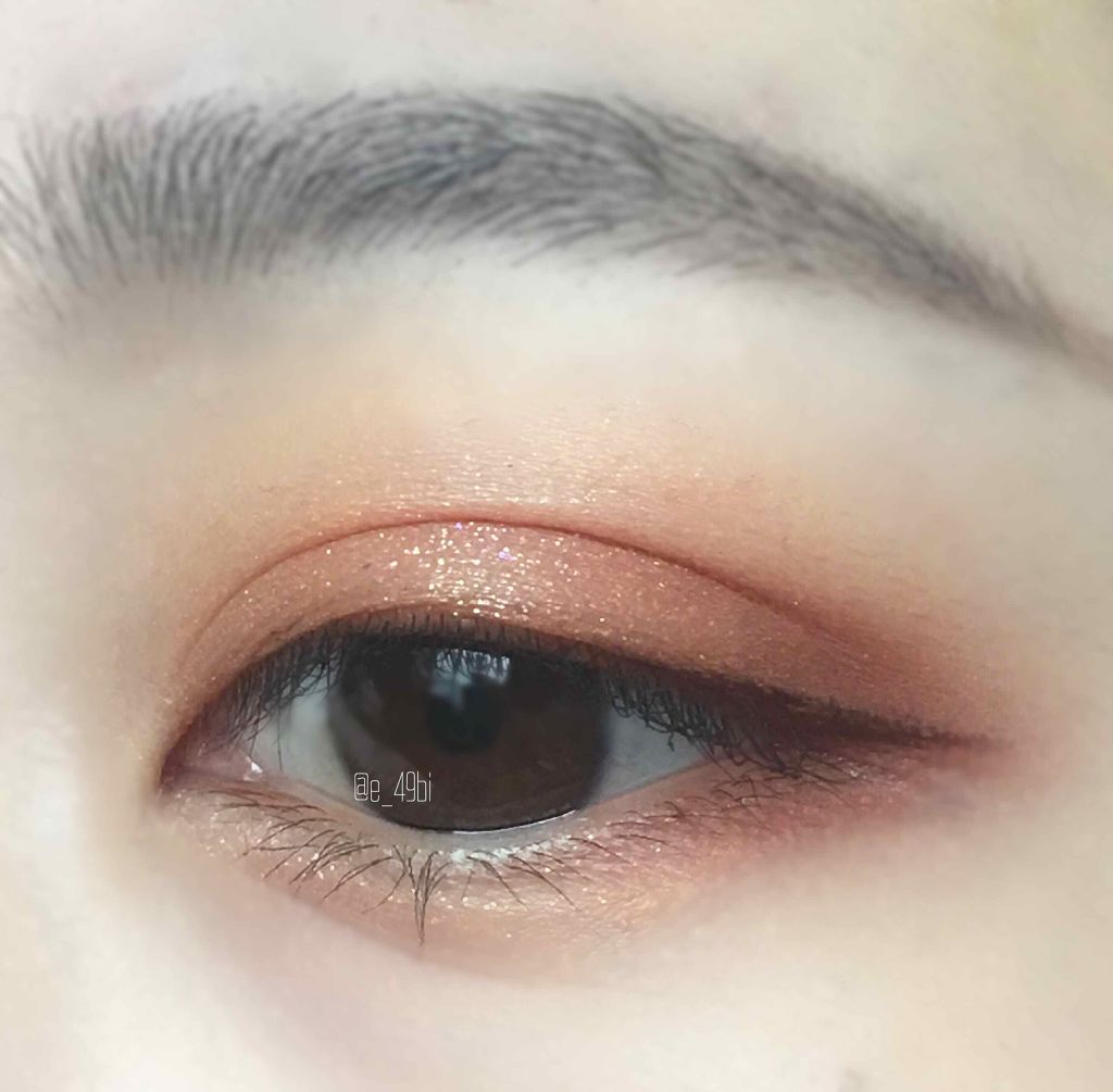 UR GLAM　BLOOMING EYE COLOR PALETTE/U R GLAM/アイシャドウパレットを使ったクチコミ（3枚目）