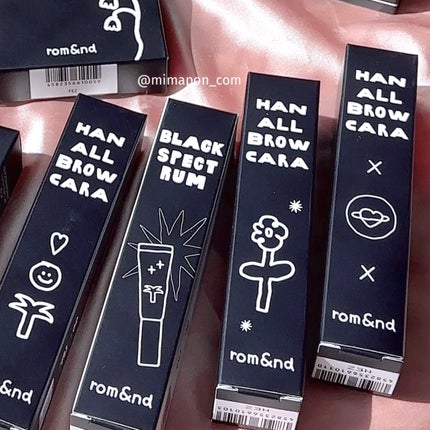 ハンオールブロウカラ/rom&nd/眉マスカラを使ったクチコミ(4枚目)