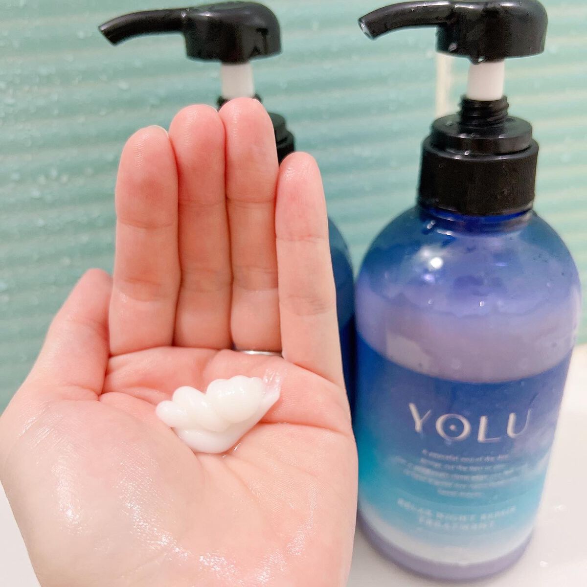 リラックスナイトリペア シャンプー/トリートメント/YOLU/市販シャンプーを使ったクチコミ(4枚目)